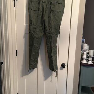 Men's Green Cargo Pants Size 8XL